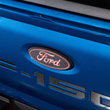 2015-2020 F-150 Rear Luminix Red Oval LED Emblem - View 5 | Dirty Garage
