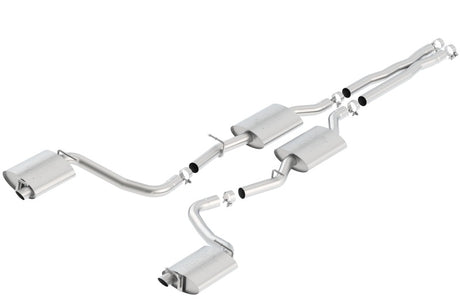 Borla 15-16 Dodge Charger R/T 5.7L No Tip Use Factory Valence Single Split Rear Exit ATAK Exhaust | Dirty Garage