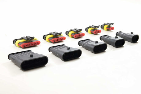 Universal Connector AMP Male 6 Pin | Dirty Garage