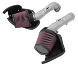 2014-2015 Q50 3.7L V6 Dual Silver Typhoon Short Ram Intakes - View 2 | Dirty Garage