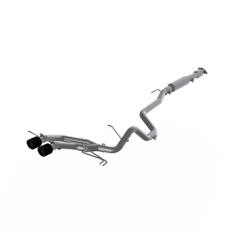 2013-2018 Veloster Turbo 2.5" Cat Back w Carbon Fiber Tips | Dirty Garage