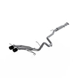 2013-2018 Veloster Turbo 2.5" Cat Back w Carbon Fiber Tips | Dirty Garage