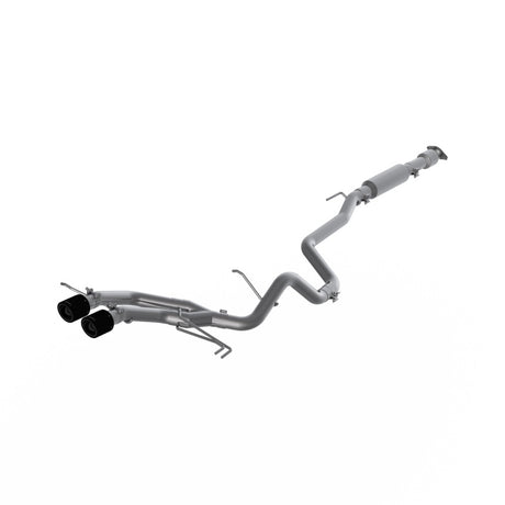 2013-2018 Veloster Turbo 2.5" Cat Back w Carbon Fiber Tips | Dirty Garage