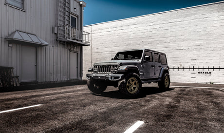 2018-2025 Wrangler JL JT VECTOR Series Full LED Grille - View 11 | Dirty Garage