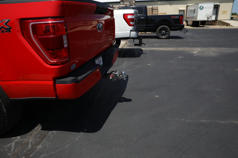 Gen-Y Glyder Torsion-Flex 2in Shank 2in Drop 7K Hitch w/Ball Platform/1in Diameter Mounting Hole - View 3 | Dirty Garage
