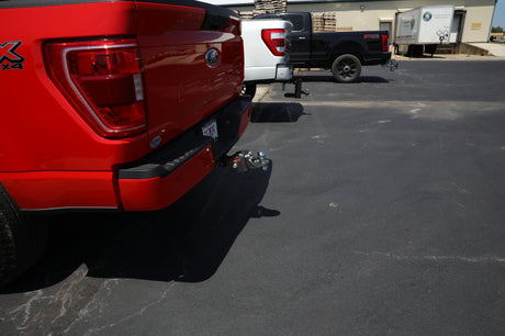 Gen-Y Glyder Torsion-Flex 2in Shank 2in Drop 7K Hitch w/Ball Platform/1in Diameter Mounting Hole - View 3 | Dirty Garage