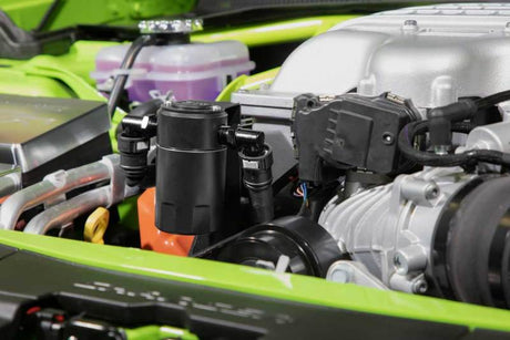 2015-2023 Challenger 6.2L V8/2015-2023 Charger 6.2L V8 Oil Catch Can - View 4 | Dirty Garage