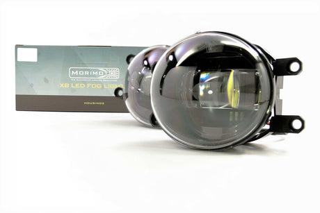 Universal Morimoto XB Type T Pair White LED Fog Lights | Dirty Garage