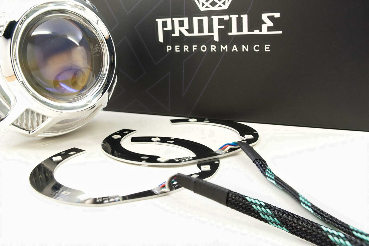 Universal Panamera Projector Shroud Insert Profile Pixel RGB | Dirty Garage