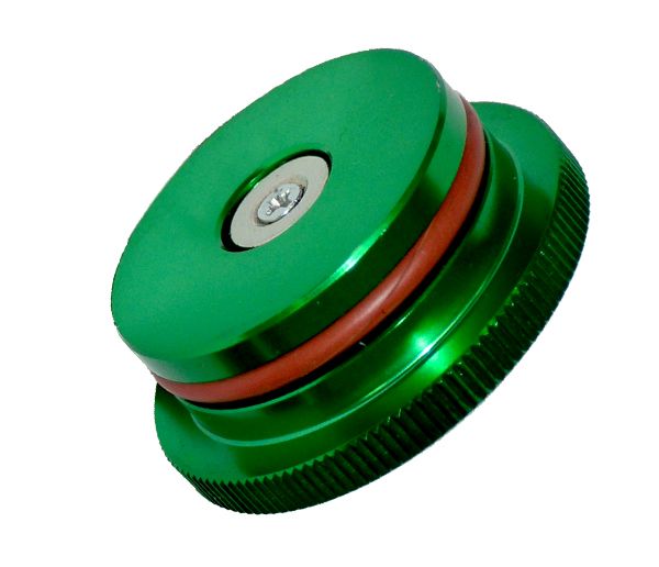 2013-2018 Ram HD Ecodiesel Fuel Fill Cap/Plug Green - View 2 | Dirty Garage