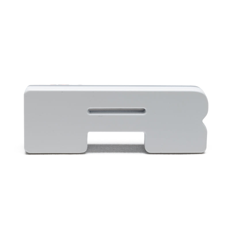 Universal Illuminated LED Letter Badge Matte White Surface Finish R | Dirty Garage
