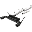 2012-2016 Wrangler Cat Back Exhaust Black Tips | Dirty Garage