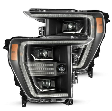 2021-2023 F-150 Pro-Series Projector Black Headlights Active Light Sequential Signal | Dirty Garage