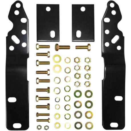 1972-1993 Ford/GM Fleetside/Pickup Universal Bumper Mount Kit - Black | Dirty Garage