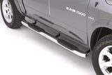 2010-2017 Ram 2500 CC 5" Polished Curved Oval SS Nerf Bars - View 3 | Dirty Garage