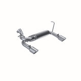 2007-2014 Wrangler Rubicon 3.6L 3.8L Axle-Back Dual Rear Exit Aluminum Performance Exhaust - View 2 | Dirty Garage