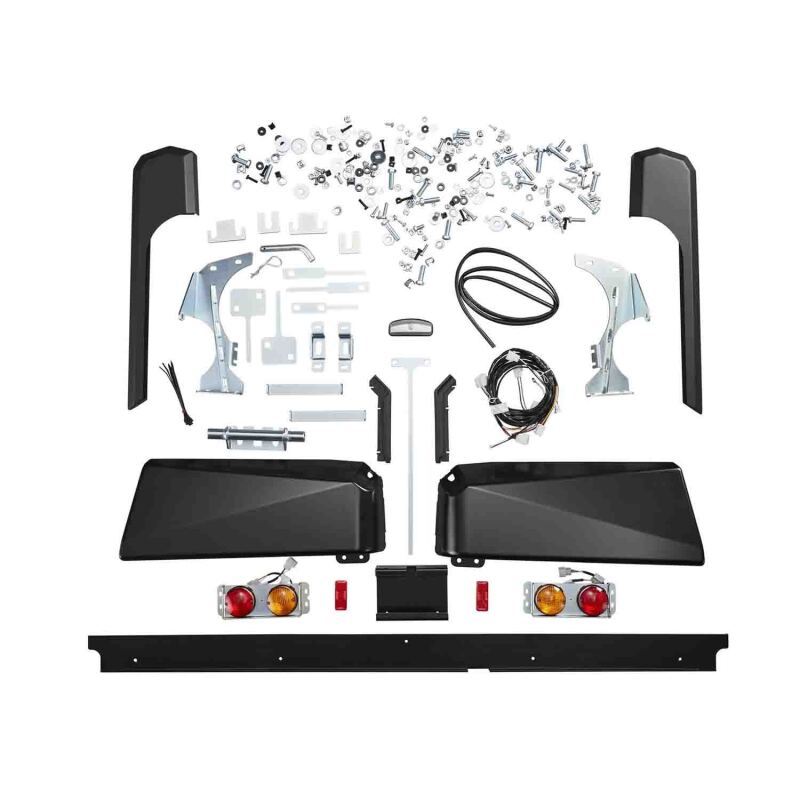 1990-1997 Lexus LX450/Land Cruiser Rear Bar 3500Kg Black 80 With T/Gate - View 7 | Dirty Garage