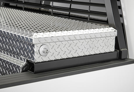 1968-1998 Chev Backrack Hdw Kit; Toolbox 21in.; Headache Rack Hardware (30103TB)