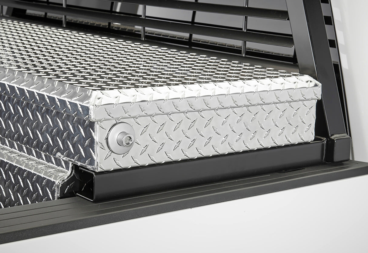 1993-2014 Backrack Hdw Kit; Toolbox 21in.; Headache Rack Hardware (30111TB)