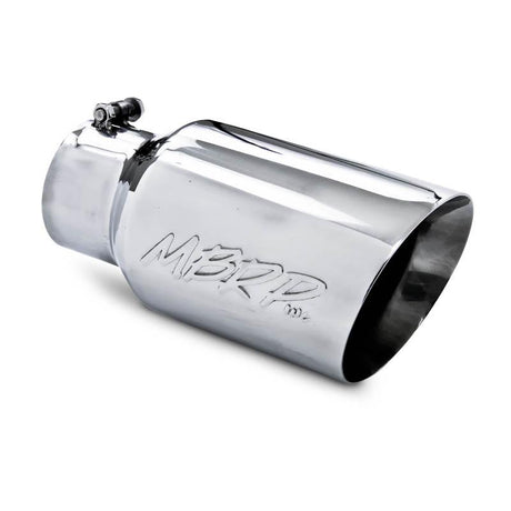 Universal 6 OD Dual Wall Angled 4" Inlet 12" Length Tip - View 2 | Dirty Garage