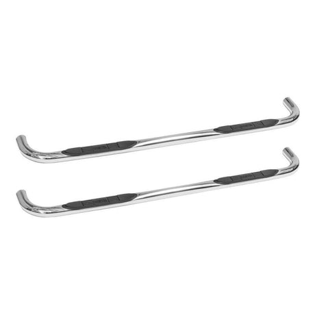 2019-2026 GM 1500 CC E-Series 3" Round Polished SS Nerf Step Bars | Dirty Garage