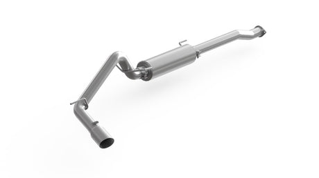 2016 Tacoma 3.5"L Cat Back Single Side Exit Aluminized Exhaust System | Dirty Garage