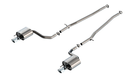 Borla 16-17 Lexus IS200T / 18-24 Lexus IS300 2.25in S Type Cat Back 4.25in Tip - Stainless Steel Tip | Dirty Garage
