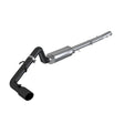 2019 Ranger Ecoboost 2.3L 4" OD Tip Single Side Exit 3" Black Coated Cat Back | Dirty Garage