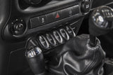 Rugged Ridge Etched Lower 5 Switch Panel Kit 11-18 JK - View 3 | Dirty Garage