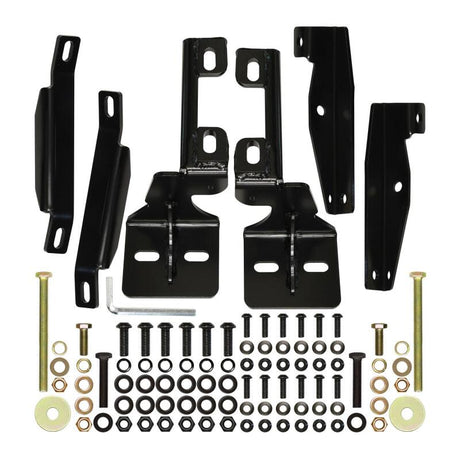 2009-2024 Ram 1500 HDX Modular Black Grille Guard - View 3 | Dirty Garage