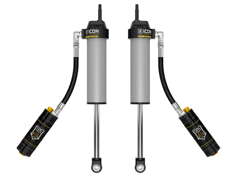 ICON V.S. 3.0 Series front remote reservoir shocks with CDCV for 2005-2026 Ford Super Duty 4WD, pair