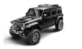 2018-2021 Wrangler JL 2-Door & 4-Door Black Flat Style Flares 4-Piece | Dirty Garage
