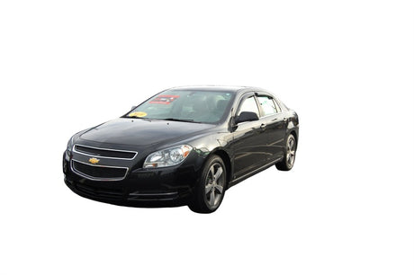 2008-2012 Malibu Ventvisor Outside Mount Window Deflectors Smoke 4-Piece - View 3 | Dirty Garage