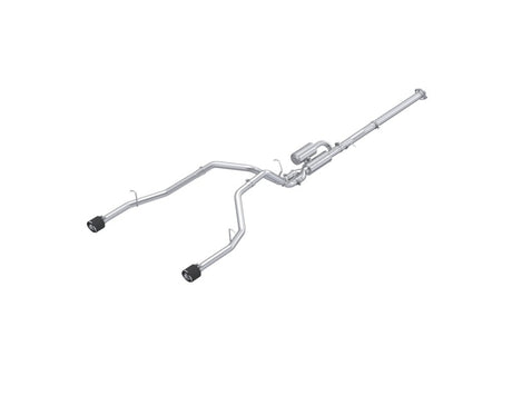 2025 Ram 1500 3.0L Pro Series 3" Cat Back Dual Rear Exit Exhaust CF Tips | Dirty Garage
