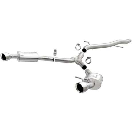 2018-2019 Audi A5 Dual Exit Polished Stainless Steel Catback Exhaust 3in Main Piping Diameter | Dirty Garage