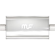 Universal Muffler Mag Stainless Steel 22x5x11 3 C/C | Dirty Garage
