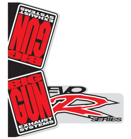 Big Gun EVO R Muffler Wrap Decal | Dirty Garage