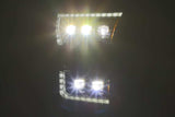 2015-2020 F-150 & Raptor Nova-Series LED Projector Headlights Plank Style Alpha Black Sequential Signal - View 2 | Dirty Garage