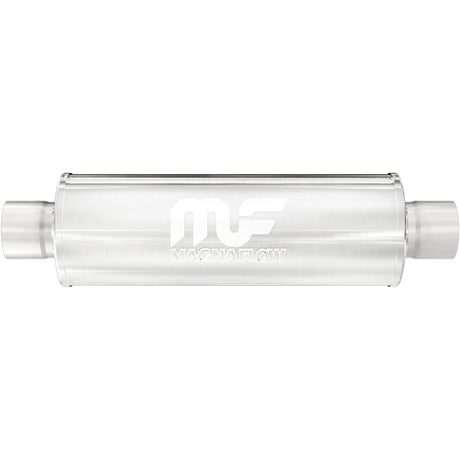 Universal Muffler Mag Stainless Steel 18x6x6 3/3 C/C | Dirty Garage