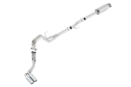Borla 15-16 Ford F-150 3.5L EcoBoost Ext. Cab Std. Bed Catback Exhaust ATAK Truck Side Exit - View 2 | Dirty Garage