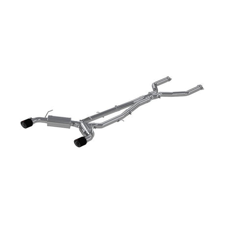 2016-2019 Infiniti Q50 3.0L 3" Cat Back w 4.5" OD Carbon Fiber Tips | Dirty Garage