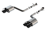 Borla 15-24 Lexus RC F Axle-Back Exhaust System S-Type - Black Chrome | Dirty Garage