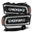 2019-2021 Ram HD Nova-Series LED Projector Black Headlights Active Light Sequential Signal DRL | Dirty Garage