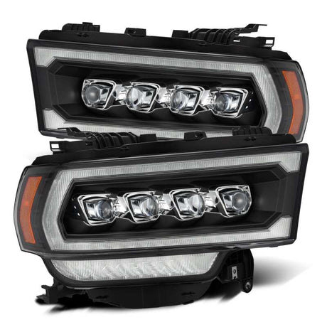 2019-2021 Ram HD Nova-Series LED Projector Black Headlights Active Light Sequential Signal DRL | Dirty Garage