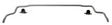 2018-2021 Wrangler JL Solid Heat Treated Chromoly 7/8in Rear Sway Bar | Dirty Garage