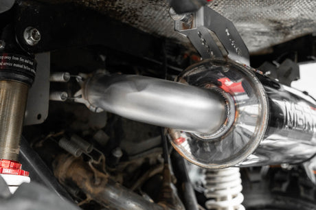2014-2022 ZFORCE 800 Slip-On Exhaust System - View 4 | Dirty Garage