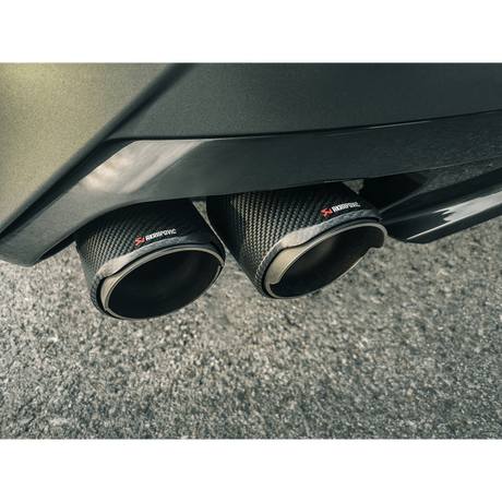 2019 BMW Z4 M40i (G29) Slip-On Line (Titanium) w/Carbon Fiber Tips - View 2 | Dirty Garage