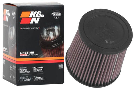 Universal Air Filter 4in Flange/5-3/8 in Base/4-1/2in Top/5in Height - View 10 | Dirty Garage