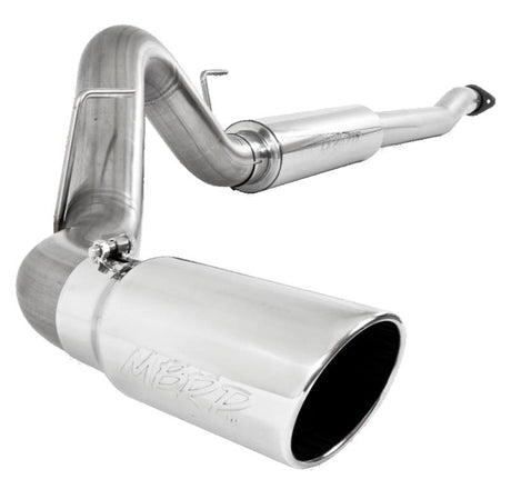 2011-2013 F-150 3.5"L EcoBoost 4" Cat Back Single Side T409 Exhaust System | Dirty Garage