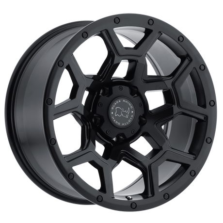 Black Rhino Overland Matte Black Wheel | Dirty Garage